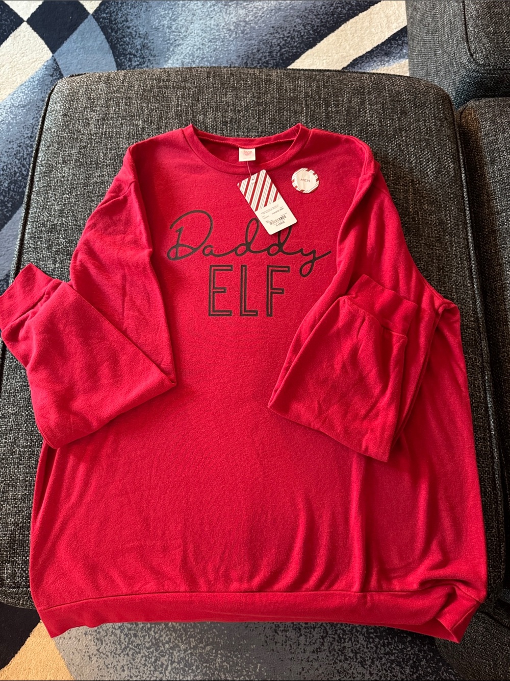 North Pole, JCP.Com "Daddy ELF" Crewneck Sweatshirt